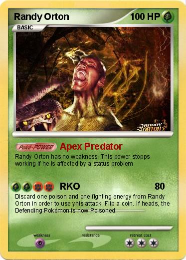 Pokemon Randy Orton