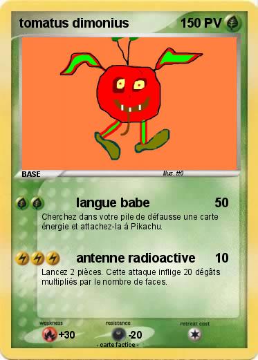 Pokemon tomatus dimonius