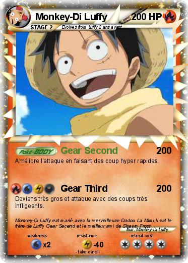 Pokemon Monkey-Di Luffy