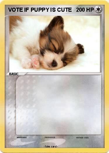Pokemon VOTE IF PUPPY IS CUTE