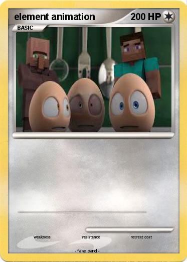 Pokemon element animation