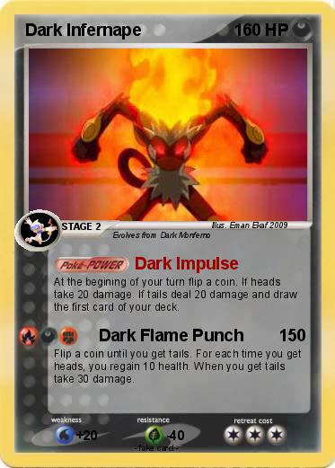 Pokemon Dark Infernape