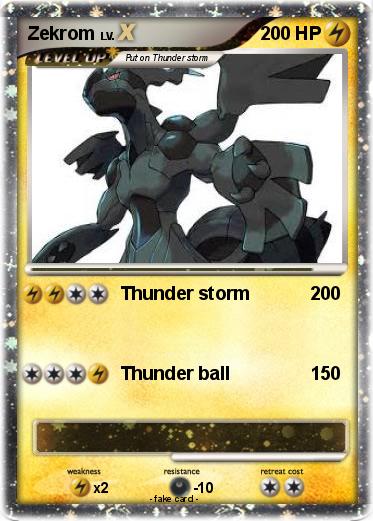 Pokemon Zekrom