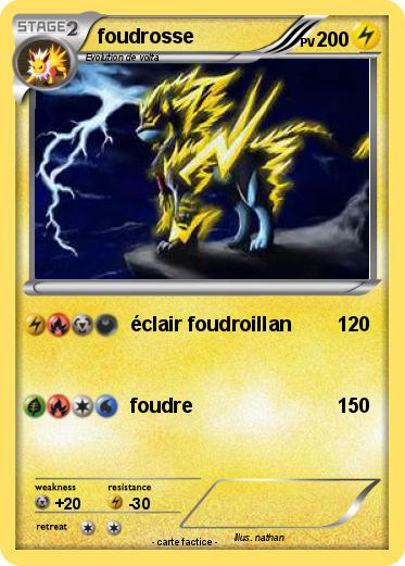 Pokemon foudrosse