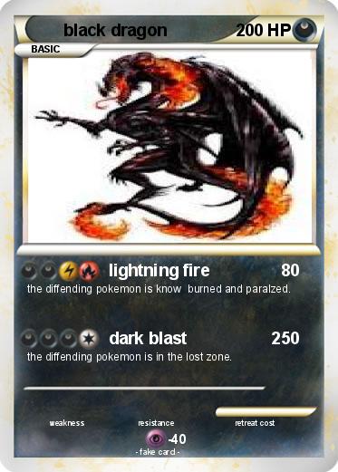 Pokemon black dragon