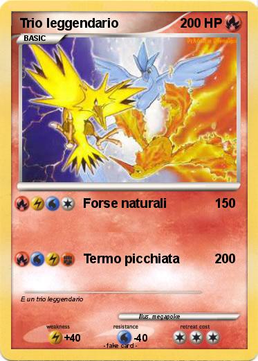 Pokemon Trio leggendario
