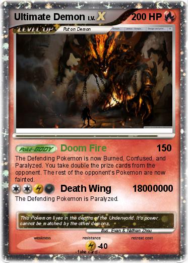 Pokemon Ultimate Demon