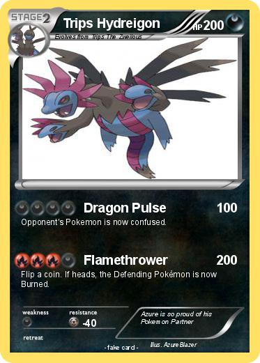 Pokemon Trips Hydreigon
