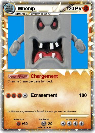 Pokemon Whomp