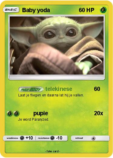 Pokemon Baby yoda