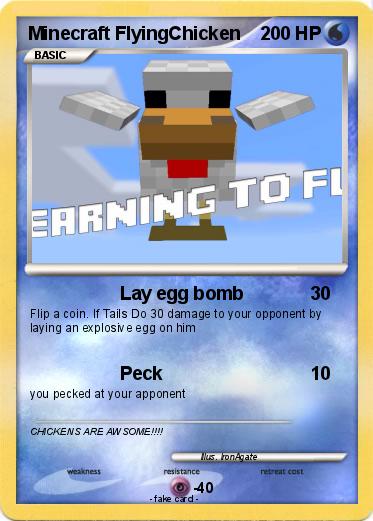 Pokemon Minecraft FlyingChicken