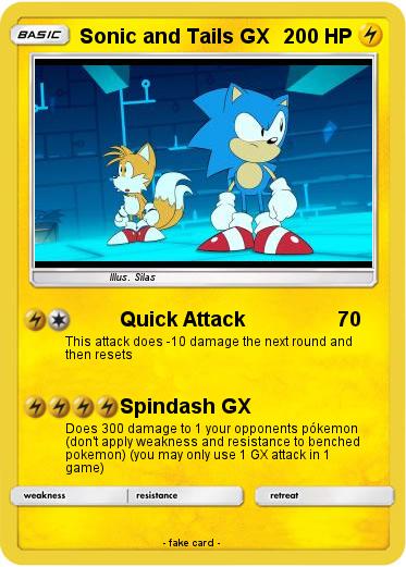 Pokemon Sonic and Tails GX