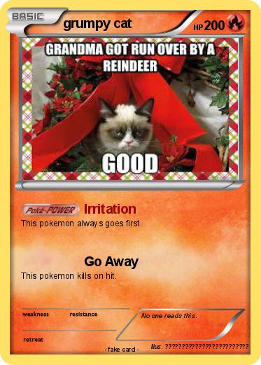 Pokemon grumpy cat