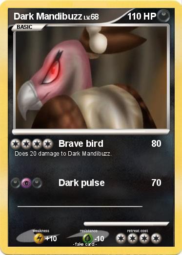 Pokemon Dark Mandibuzz