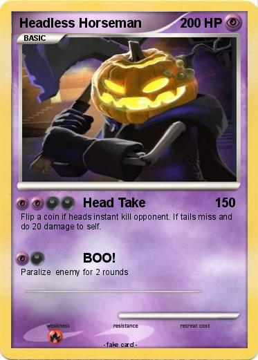 Pokemon Headless Horseman