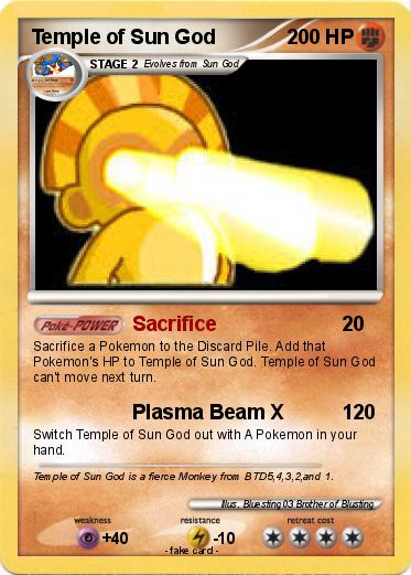 Pokemon Temple of Sun God
