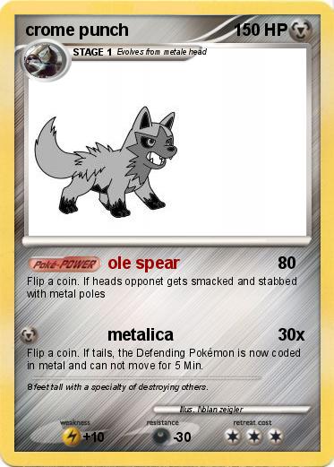 Pokemon crome punch