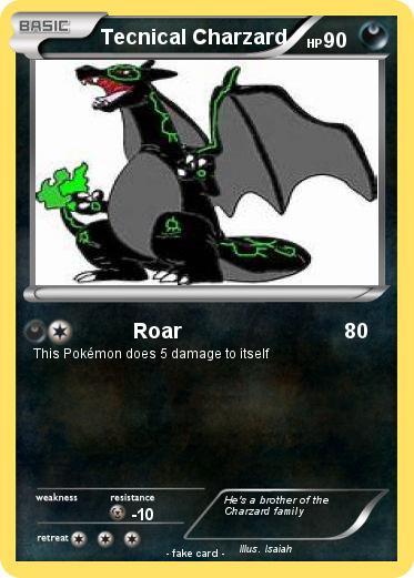 Pokemon Tecnical Charzard