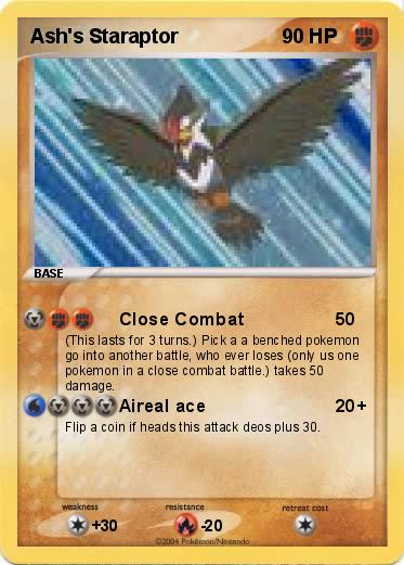 Pokemon Ash's Staraptor