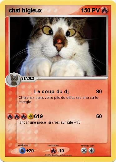 Pokemon chat bigleux