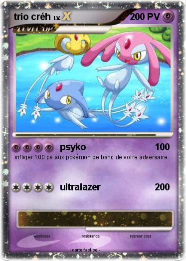 Pokemon trio créh