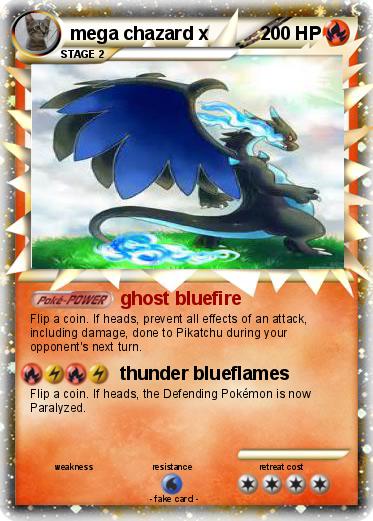 Pokemon mega chazard x
