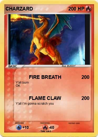 Pokemon CHARZARD