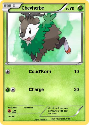 Pokemon Chevherbe