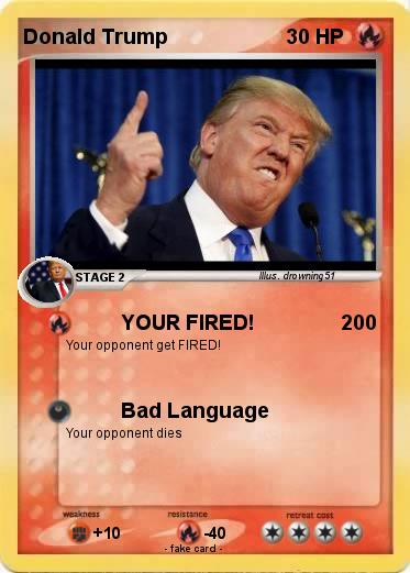Pokemon Donald Trump