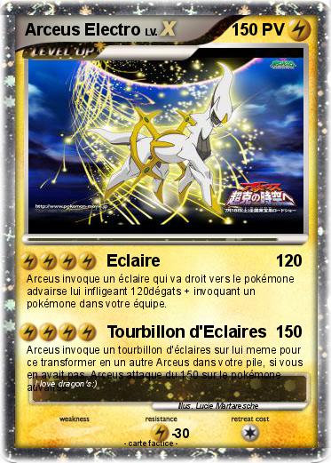Pokemon Arceus Electro