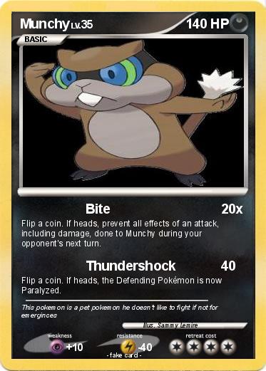 Pokemon Munchy