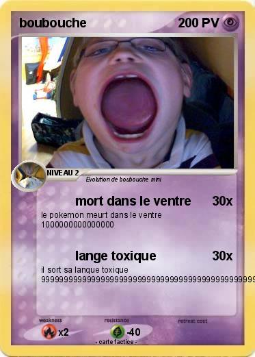 Pokemon boubouche