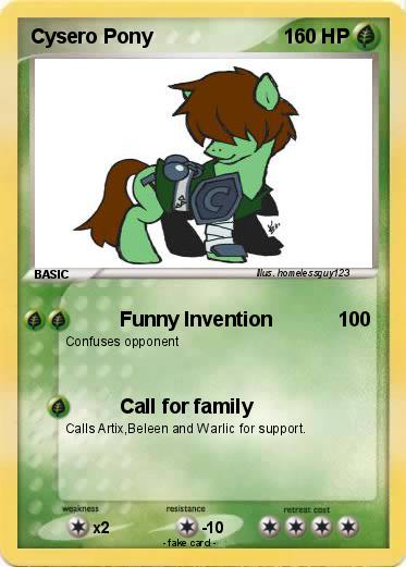 Pokemon Cysero Pony