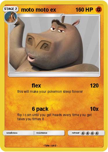 Pokemon moto moto ex