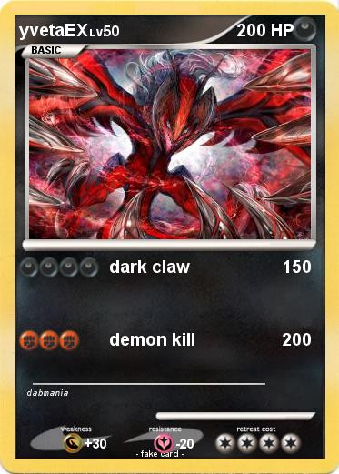 Pokemon yvetaEX