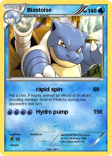 Pokemon Blastoise