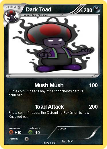Pokemon Dark Toad