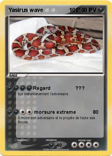 Pokemon Yasirus wave                 100 