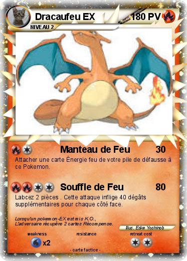 Pokemon Dracaufeu EX