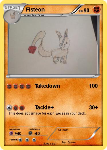 Pokemon Fisteon