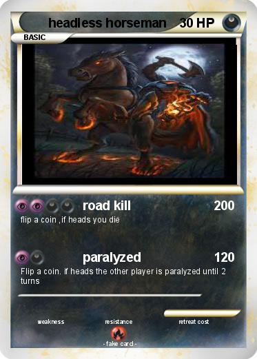 Pokemon headless horseman