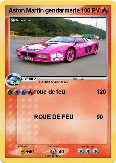 Pokemon Aston Martin gendarmerie