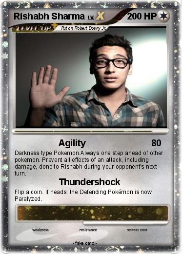 Pokemon Rishabh Sharma
