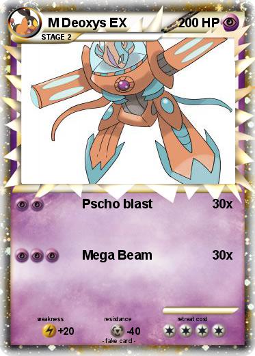 Pokemon M Deoxys EX