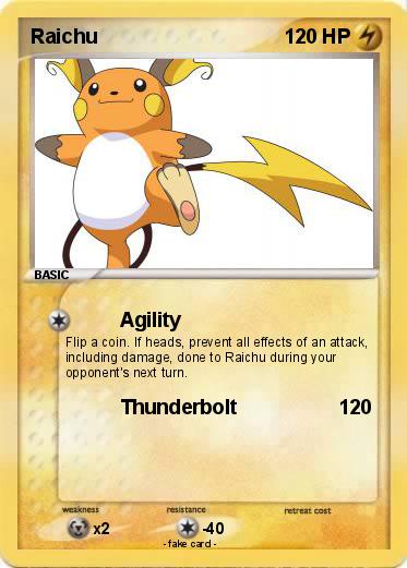 Pokemon Raichu