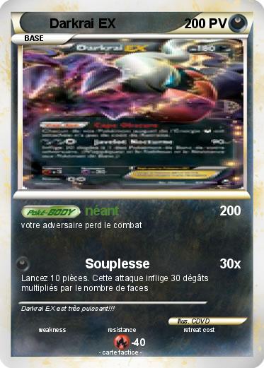 Pokemon Darkrai EX