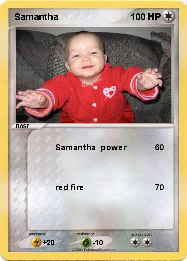 Pokemon Samantha