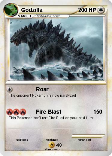Pokemon Godzilla