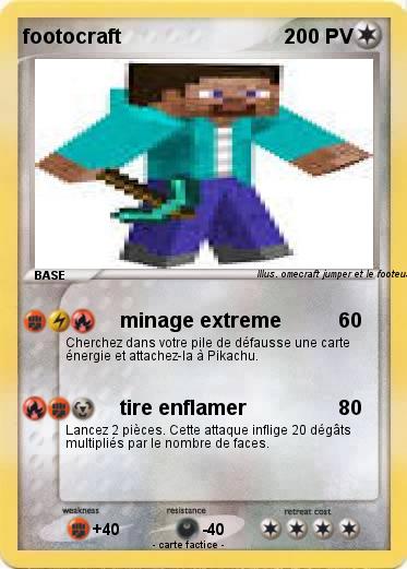 Pokemon footocraft