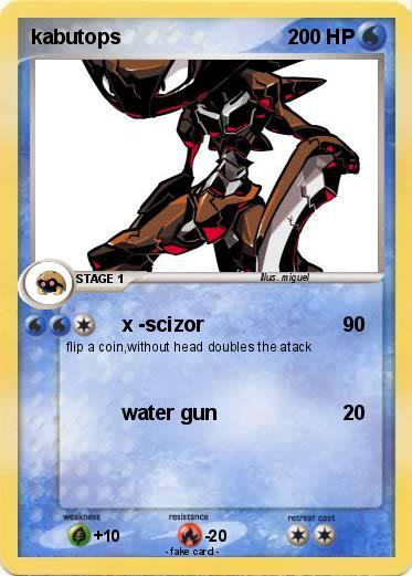 Pokemon kabutops